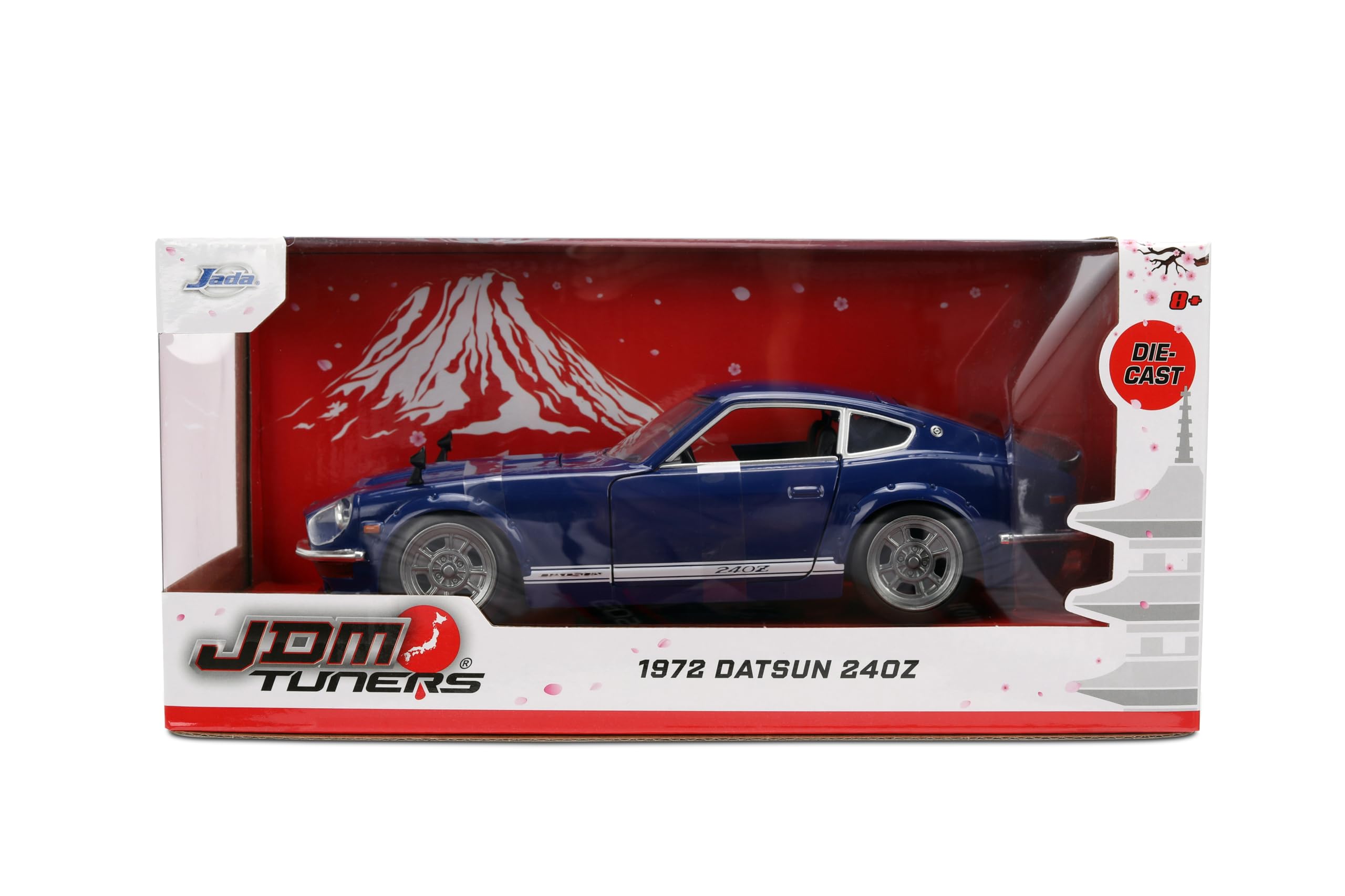 Amazon | Jada 1972 ダットサン 240Z ダークブルー トイズ 37020-1/24
