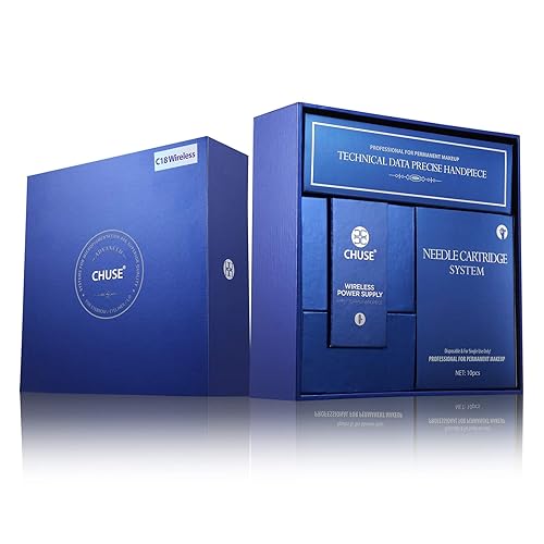 Miniatura 7 de CHUSE C18 Maquillaje Permanente Inalámbrico PMU Tatuaje Microblading Máquina Kit Suministros para Cejas Eyeliner Labios