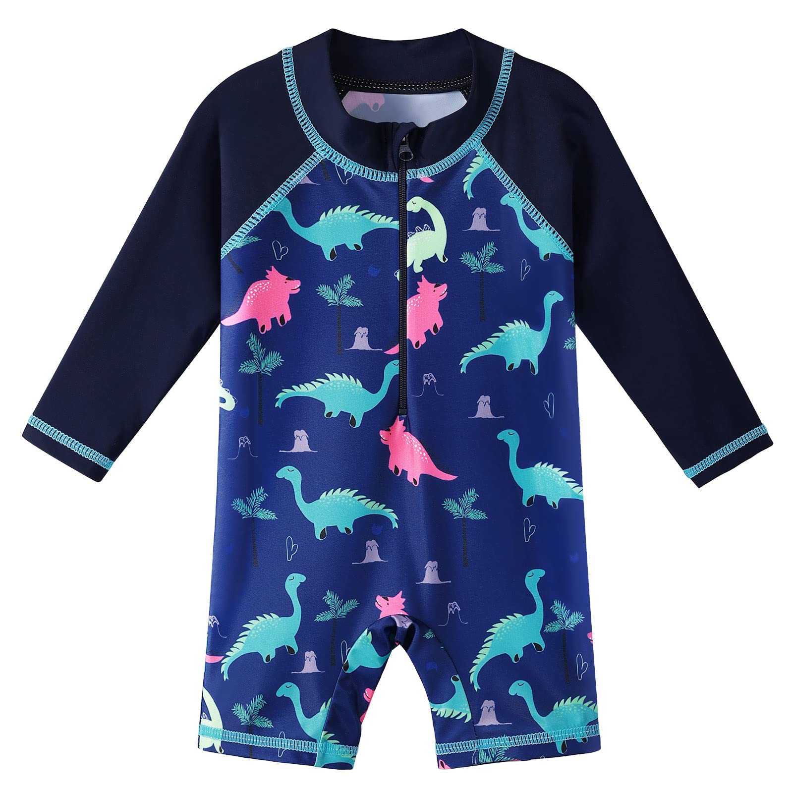 XFGIRLS Baby Boys Swimsuit Toddler Sunsuit UPF 50+ Sun Protection One Piece Beach