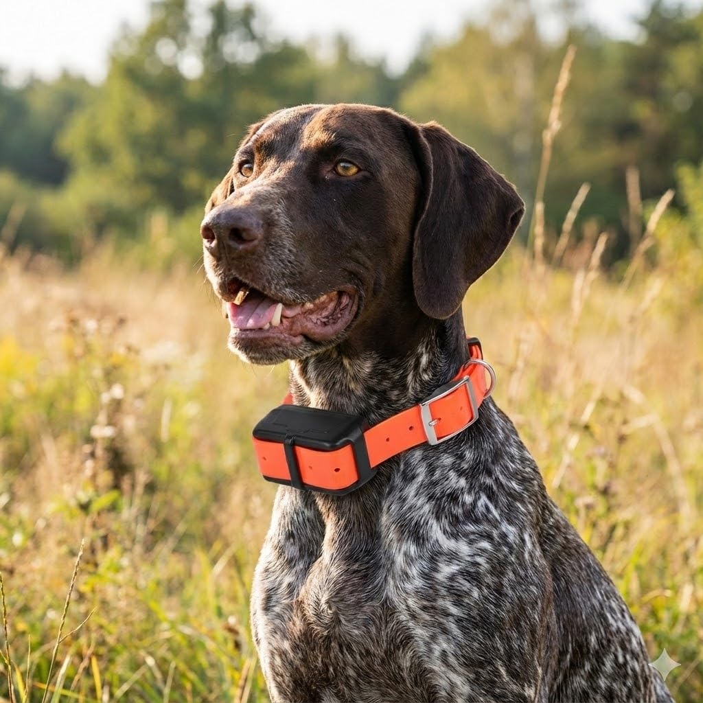 Localizzatore GPS per cani da caccia 4G, con allarme Geo-Freccion, batteria da 4000 mAh e cicalino a distanza, collare impermeabile per il monitoraggio e l'addestramento del cane