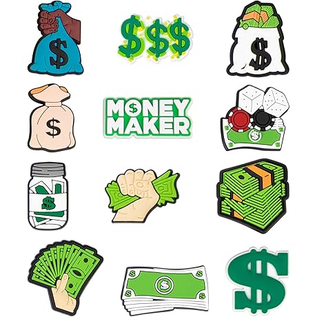 Dollar Decoration Charms: An Uncommon Yet Adorable Accessory for Your Crocs