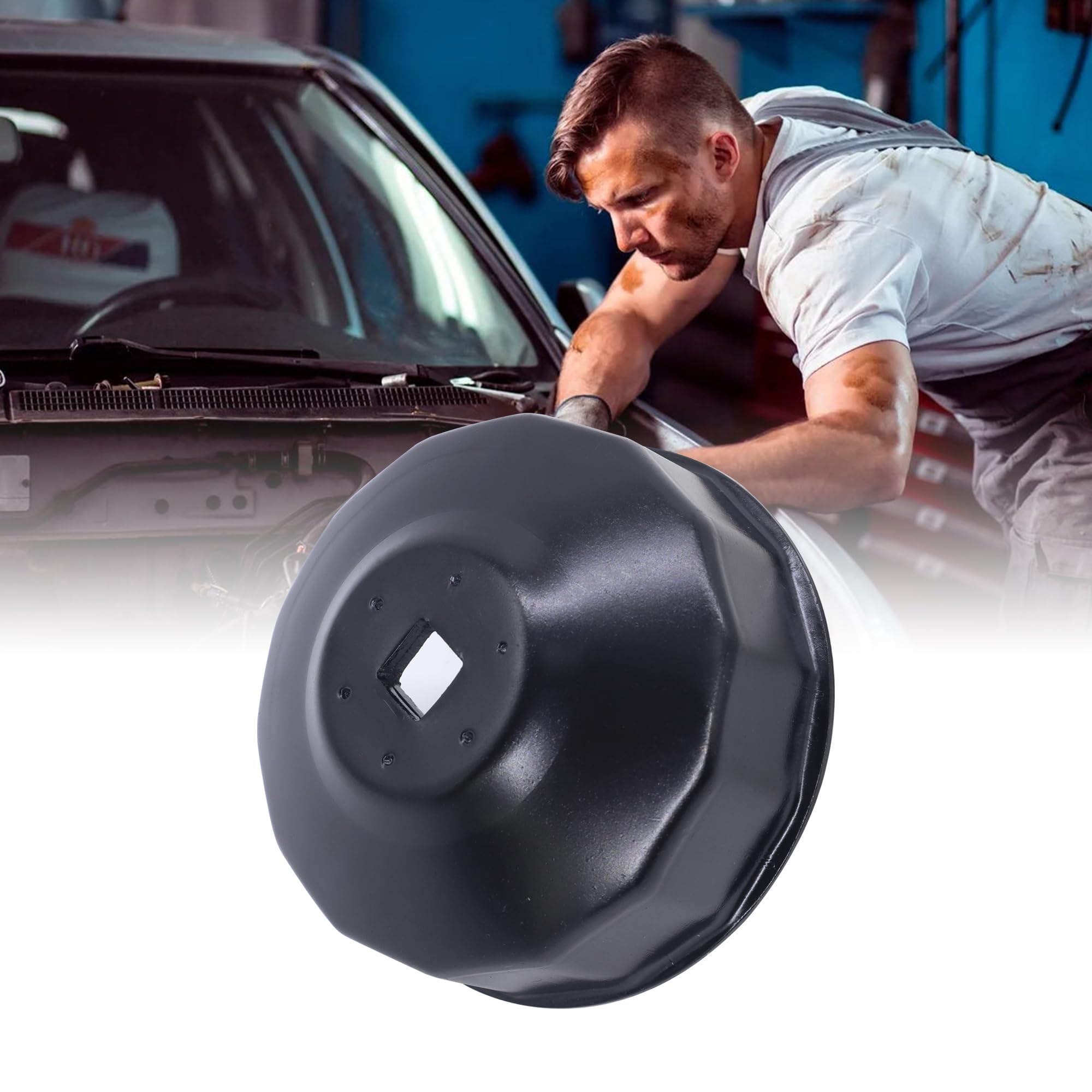 HISports Chiave Per Filtro Dell'olio, 76 Mm, Filtro Dell'olio, 14 - Foto 10