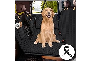 Lekereise Dog Car Seat Cover with Hard Bottom