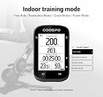 COOSPO Wireless GPS Bike Computer CS500, 2.6 Inch LCD GPS Cycling Computer with Route Navigation, Bluetooth5.0 ANT Bicycle Speedometer with Auto-Backlight, Support Bike Radar & 45H Battery Life