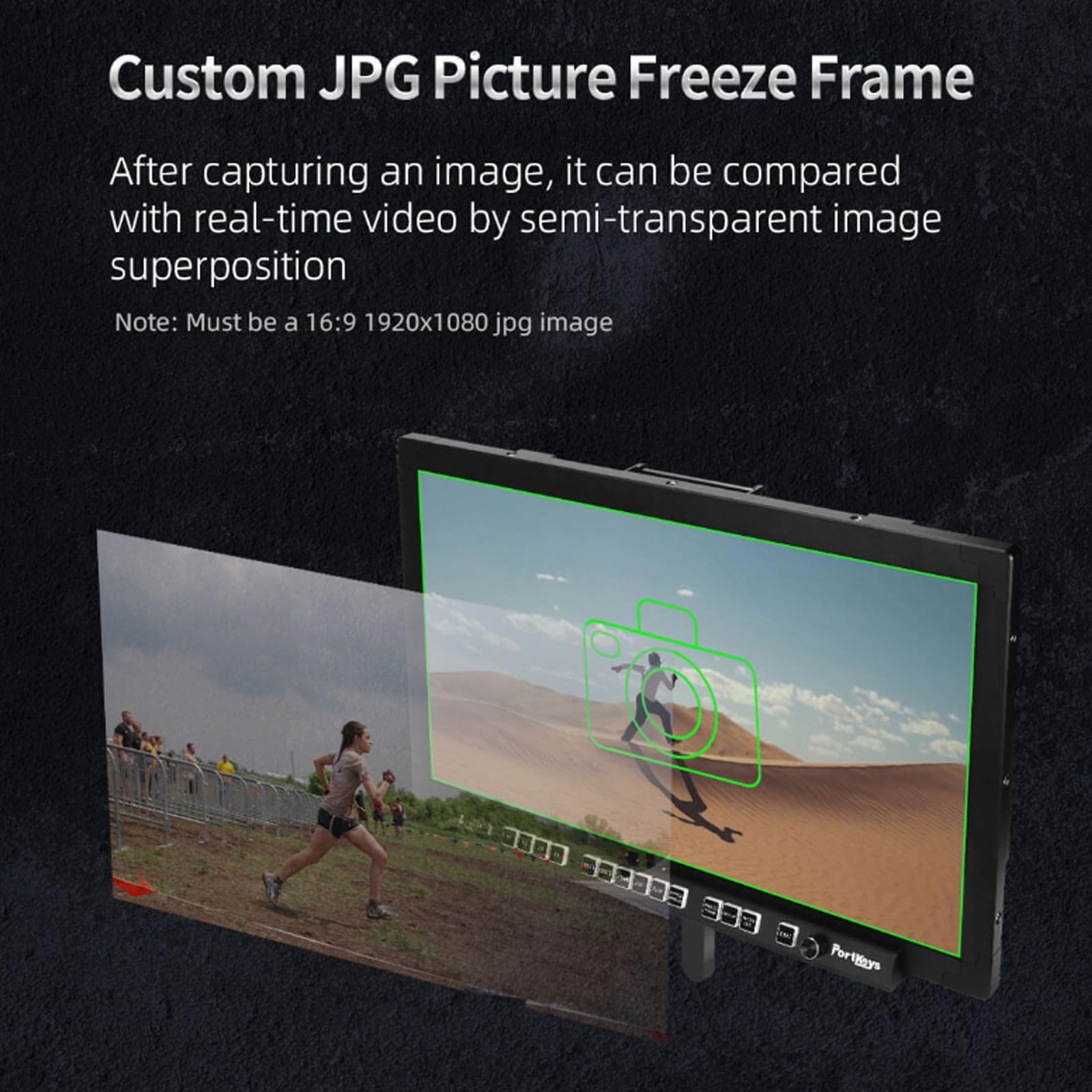 Amazon | Portkeys MT22DS 21.5インチプロダクションカメラモニター