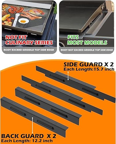 Miniatura 5 de Ciwanning Wind Guards for Blackstone Griddle 36Stainless Steel Wind Screen to Protect The-Flames Saving Propane Griddle Accessory