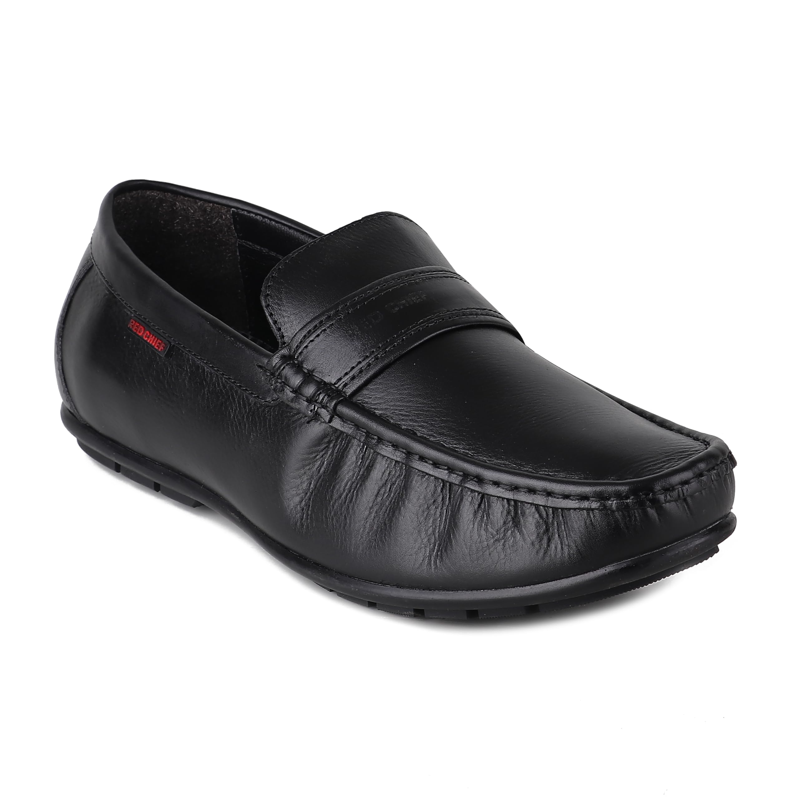red chief Black Formal Loafers Shoe for Men (RC3746 001)-picture-9
