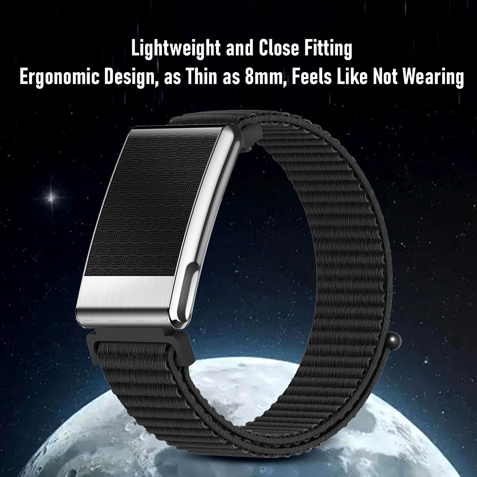 Cuifati Pulsera Inteligente, Monitor de Actividad Física Bluetooth 5.3 con Resistencia Al Agua IPX8, Múltiples Modos Deportivos, Seguimiento del Sueño, Contador de Pasos, para Hombres y