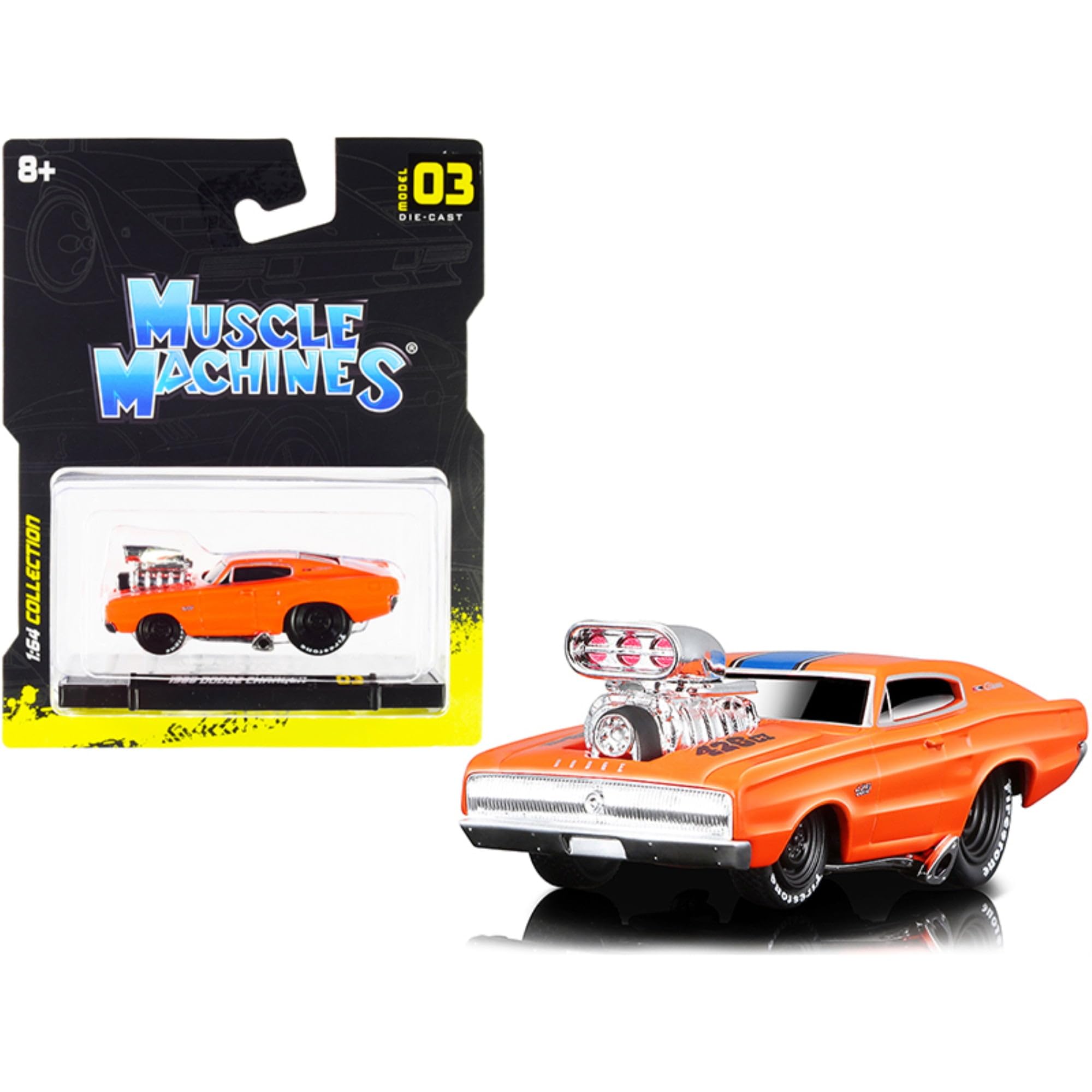 Amazon.co.jp: マイスト マッスルマシン 1966 ダッジチャージャー 426