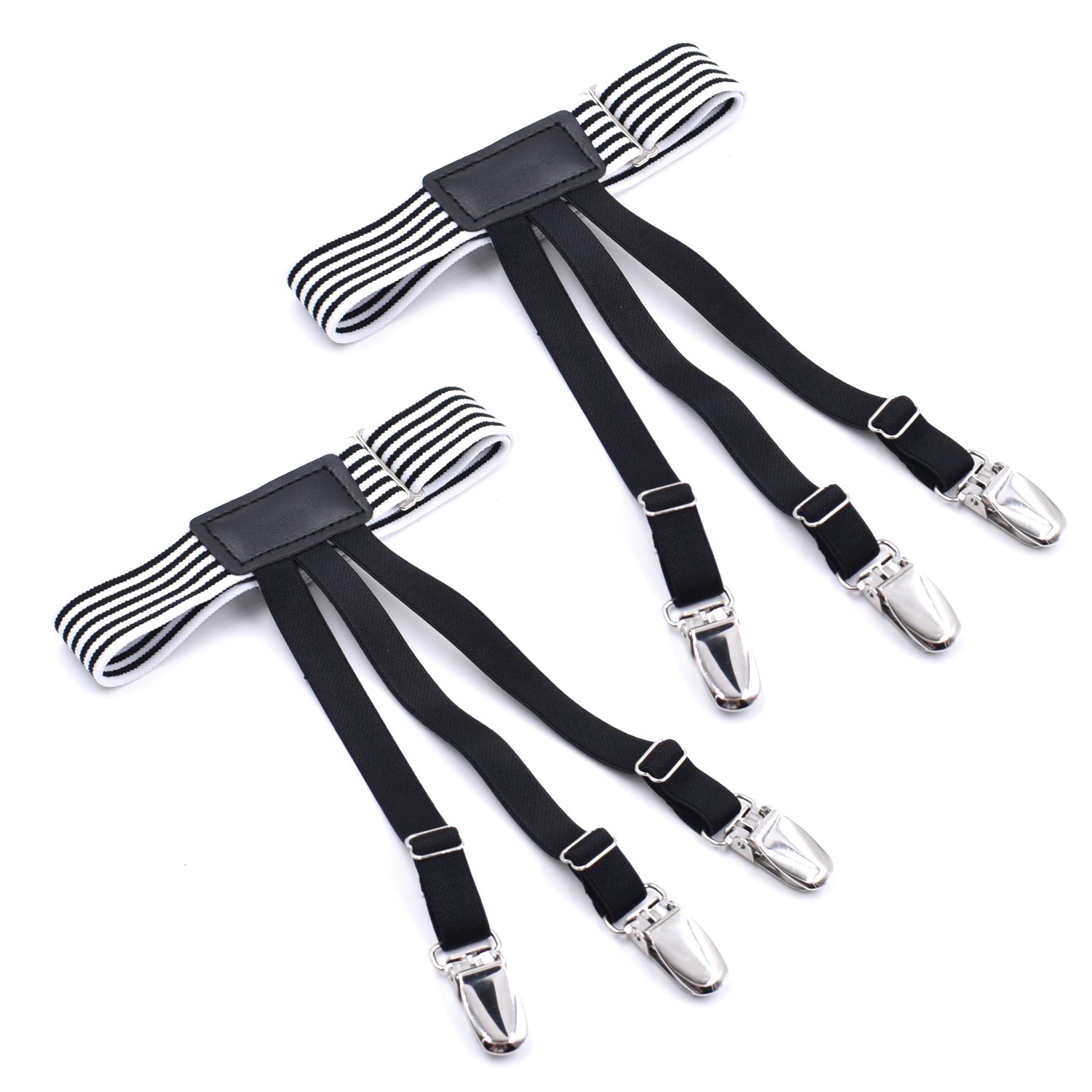 lazarsspace Shirt Stays for Men - Shirttail Holder Garters Keep Your Shirt Tucked In, 1 Pair-picture-44