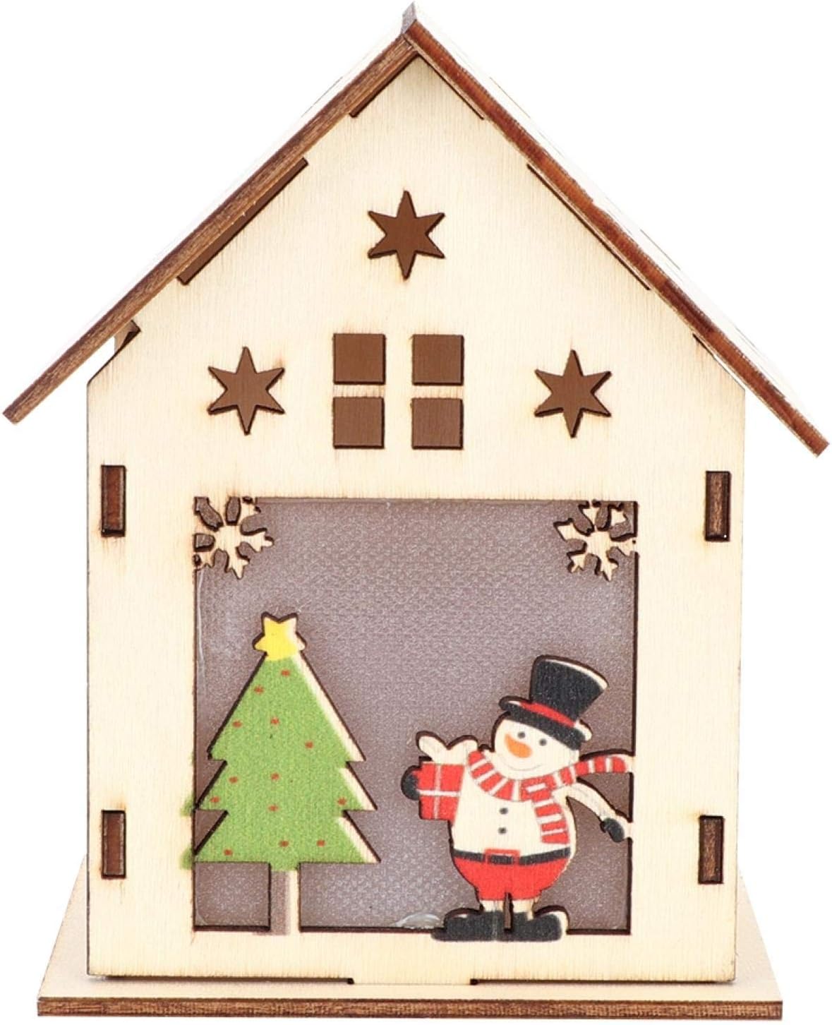 Buy Aqur2020 Durable Cabin Kit House Wooden Cabin, Mini Log Cabin Kit