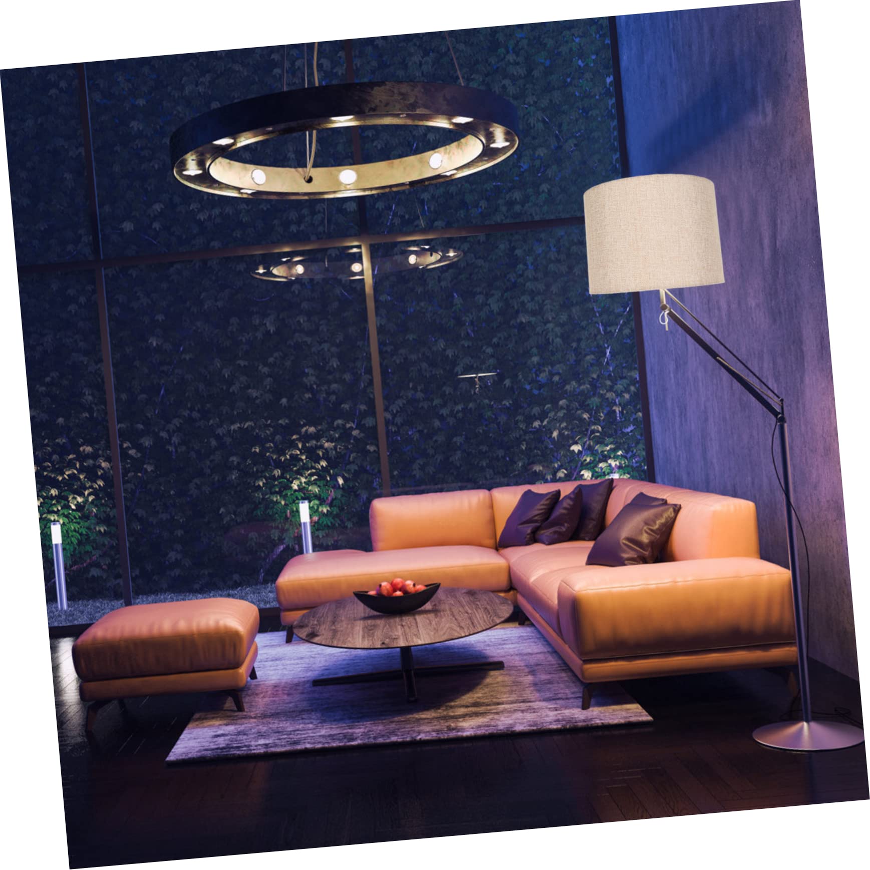 Angoily Lampenschirm Rosa – Baumwollschirm Für Tisch- & Stehlampen (20x20 Cm)