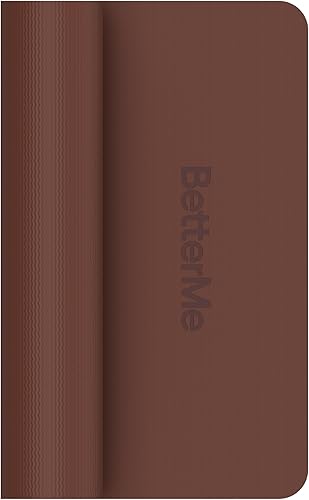 BetterMe - Tapete de yoga extra grueso antideslizante para mujer, acolchado para entrenamientos en casa, estiramientos y yoga caliente, alfombrilla