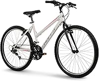 Huffy North Peak 26-Inch Mountain Bike: Durable Steel Frame, 15-Speed Shifters, All-Terrain Tires for Trails & Roads