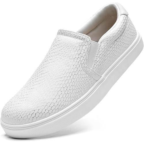 STQ Slip On Shoes for Women Comfort Fall Loafers Soft Business Casual Sneakers