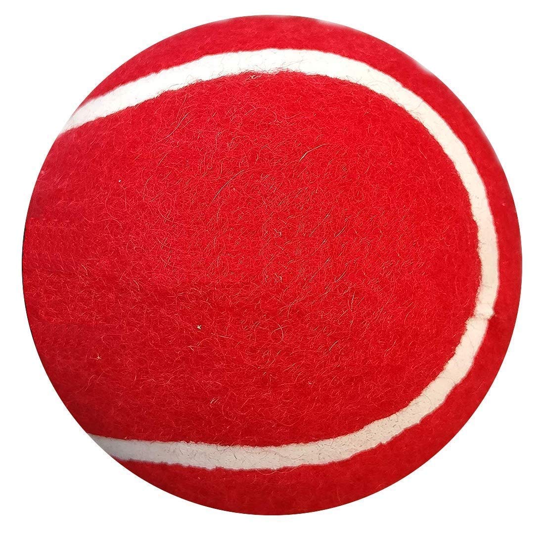 AMIFIT Light Weight Tennis Ball | Perfect for Recreational Sports, Cricket and Kids, Pack of 12 (Red)