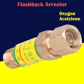 Acetylene Flashback Arrestors HF-2 Regulator End M16 1.5 L.H Propane Flashback Arrestor