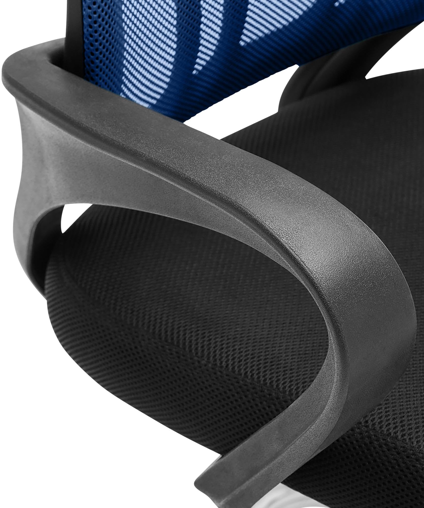 CLP Silla De Conferencia Eureka En Estilo Cantilever Eureka I Silla de Oficina Moderna con Reposabrazos & Sin Ruedas Color:Azul