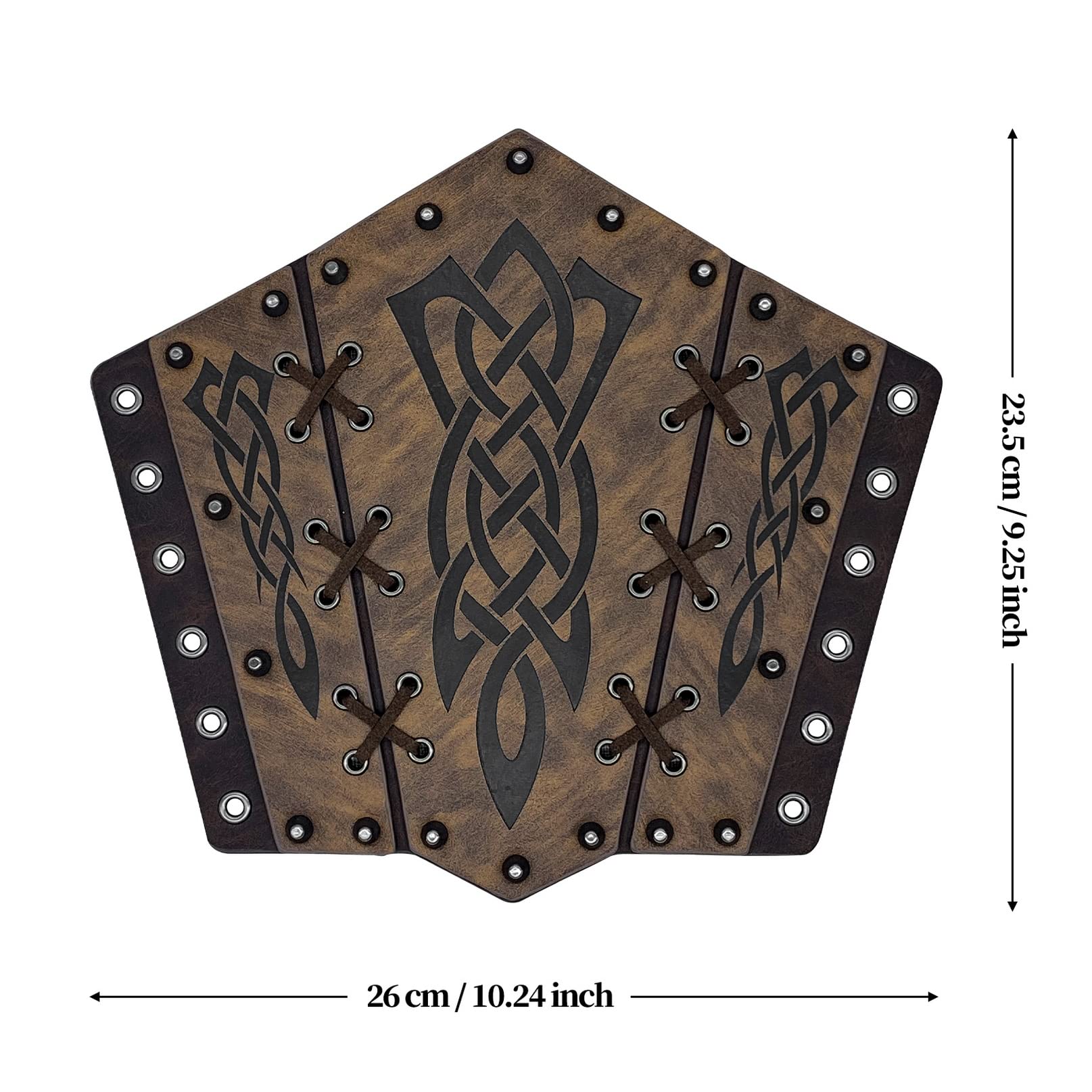 Garde de bras de tir à l'arc, brassard en cuir rétro médiéval, bracelet de gant de Viking, costume de Cosplay de LARP d'armure de bras de la Renaissance nordique
