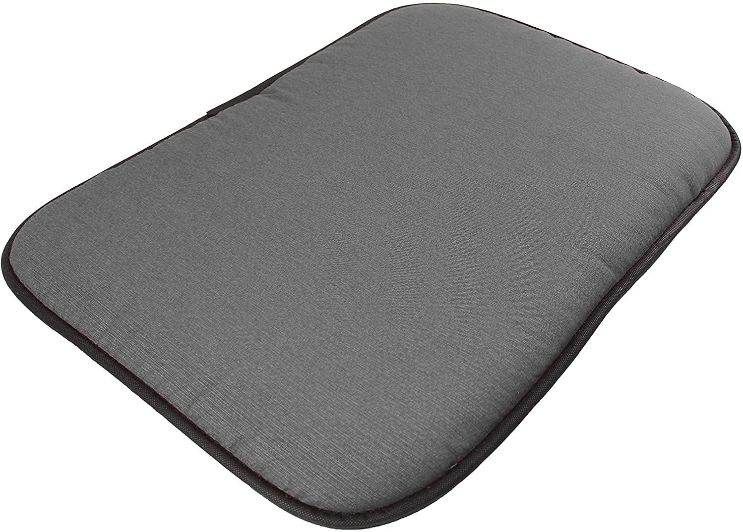 Acomoda Textil - Cama para Perros de Tela, Cama Perros Antideslizante y Lavable. Colchoneta Mascotas para Transportín y Hogar. (80x60, Gris)