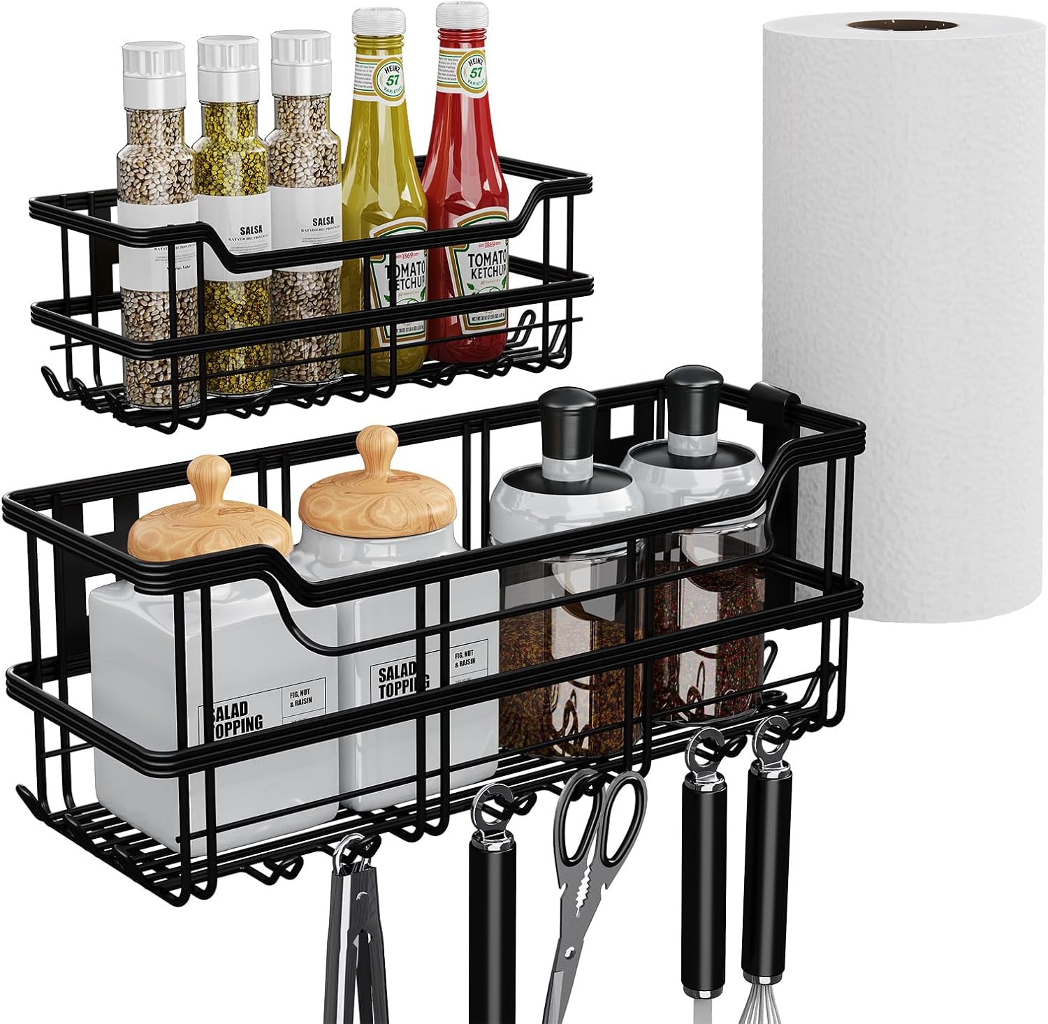 2Packs Griddle Caddy for Blackstone Griddles, Space Saving