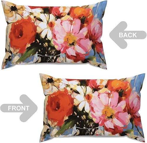 Vista 35 de ArogGeld Chinoiserie - Funda de cojín con estampado de leopardo y guepardo fucsia, con manchas de animales de vaca, color rosa oscuro, decoración