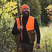 Vista 6 de 100% lana merino para hombre, cuello alto, capa base de manga larga de peso medio