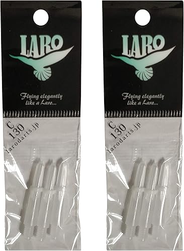 Miniatura 74 de Cañas de dardo de carbono – Bloqueadas y silenciosas (giratorias) – 9 tamaños – para dardos de punta suave y punta de acero – Ligeras, duraderas