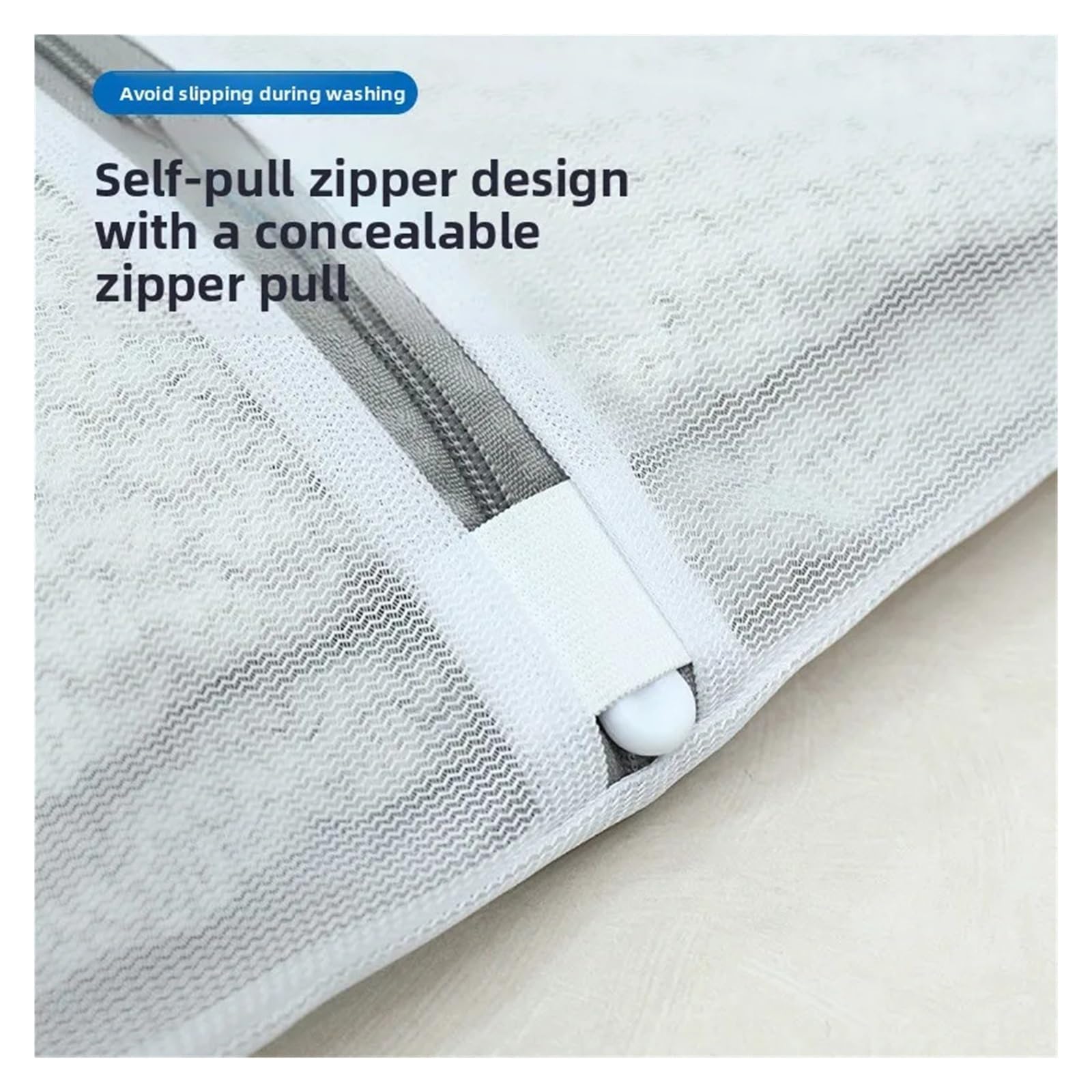 8pcs Anti-deformation Net Bag laundry bag For Washing Machine Dryer organizer mesh home organization and storage Für Kleidung(60x60cm)
