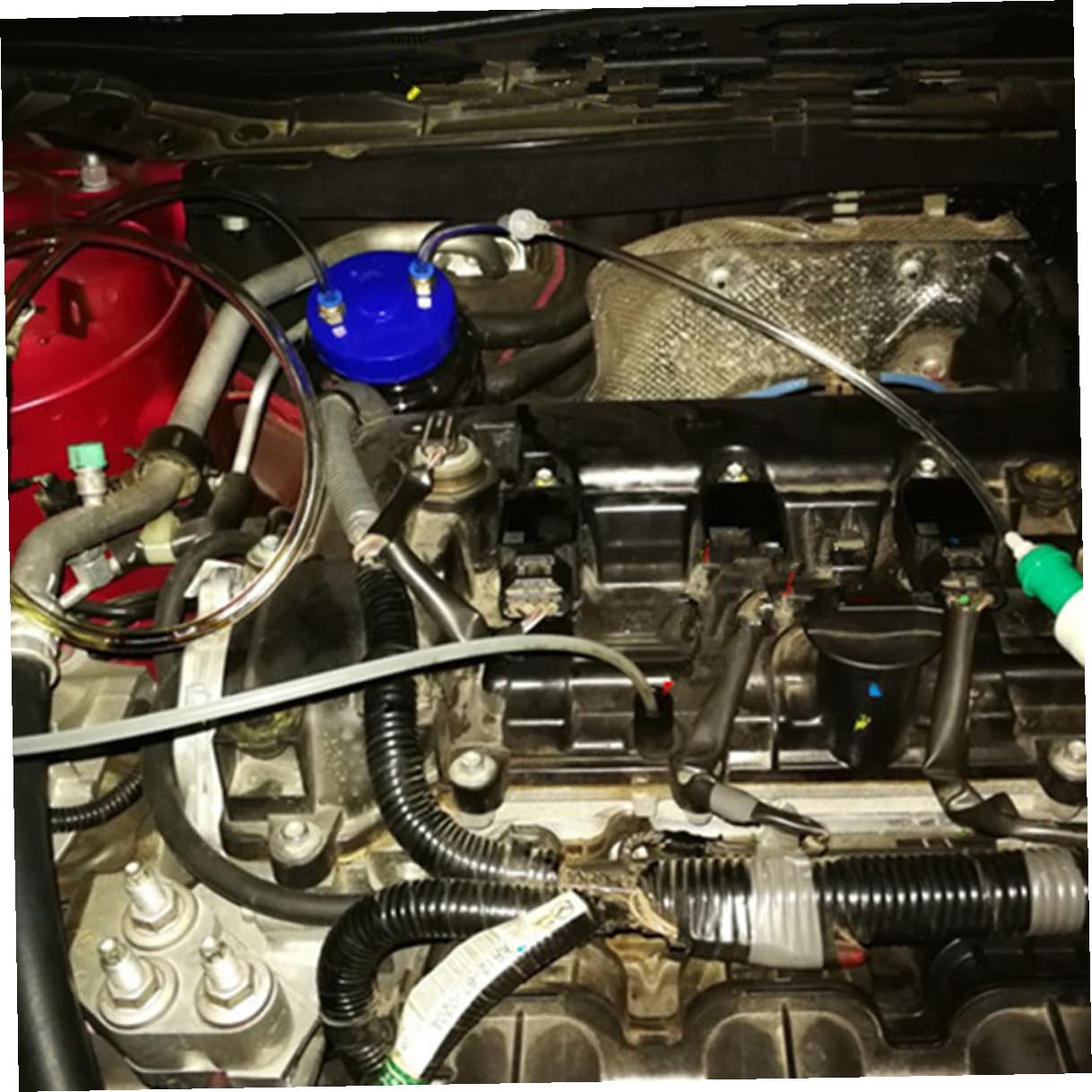 Cabilock Kit Bomba Extractora de Aceite Manual para Coche Herramienta de Reparación con Depósito Cierre de Presión Negativa para Mantenimiento Automotriz