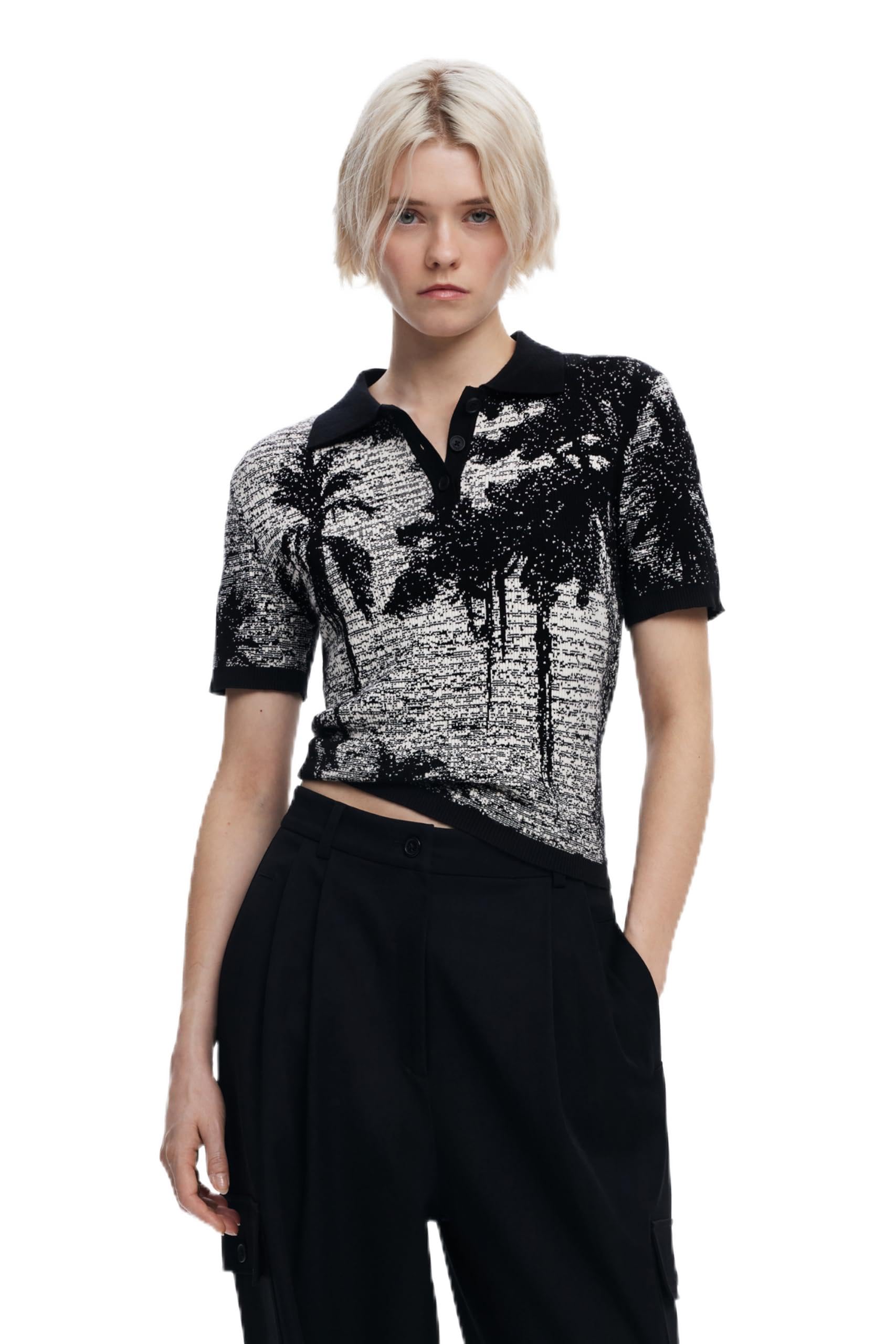 T-shirt designed by Mr. Christian Lacroix - BLACK - L