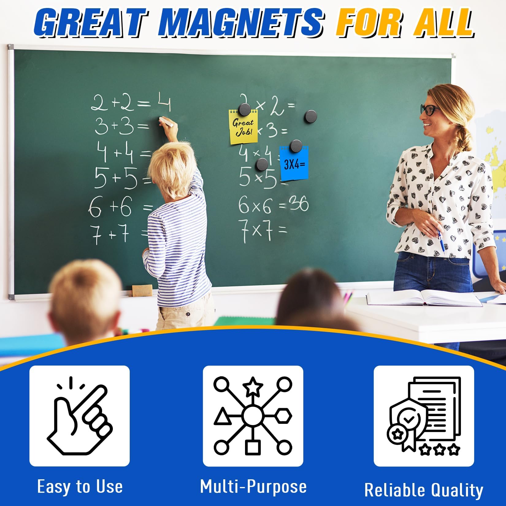 Grtard 50Pack Small Round Ceramic Magnets, 25x3mm Disc Magnets — Amazon image 5