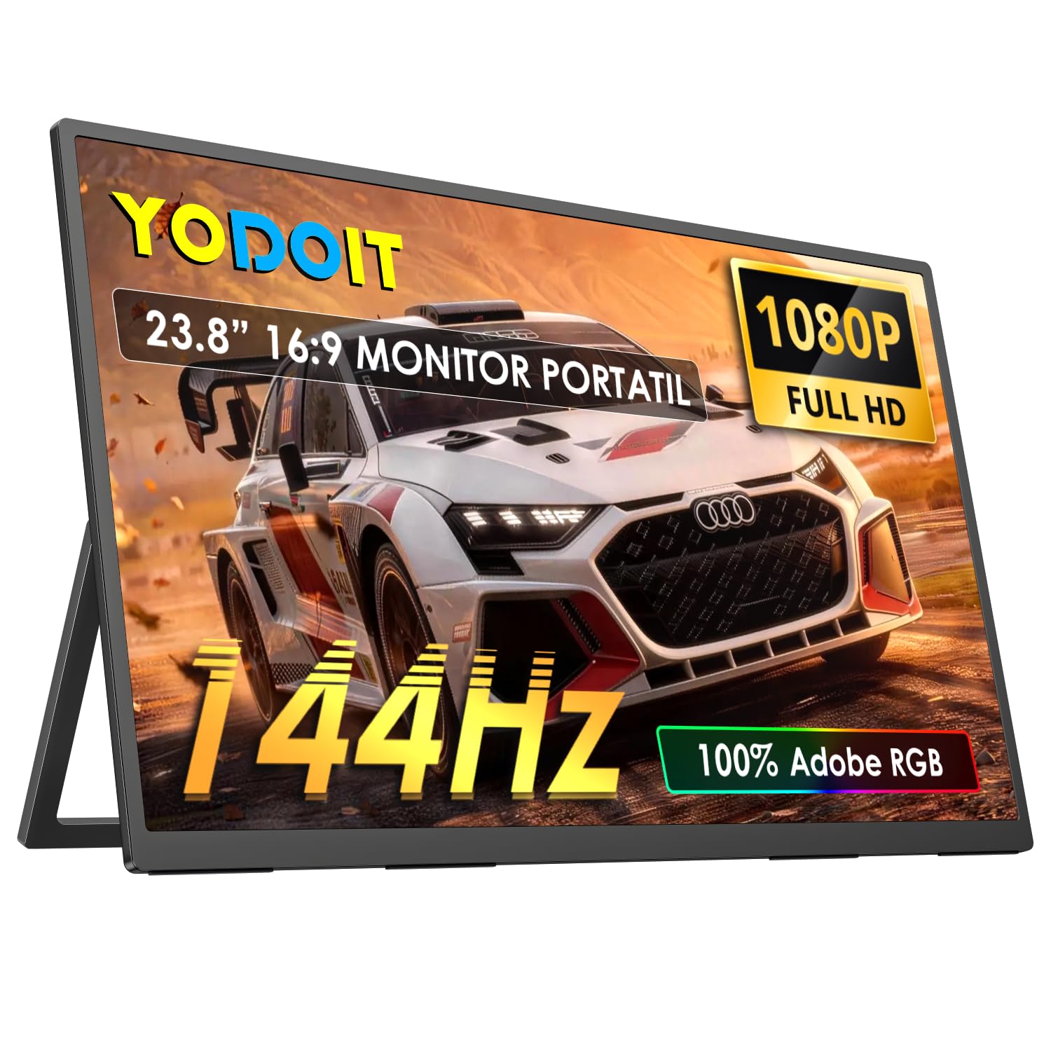 Yodoit 23.8 inch portable monitor 144Hz