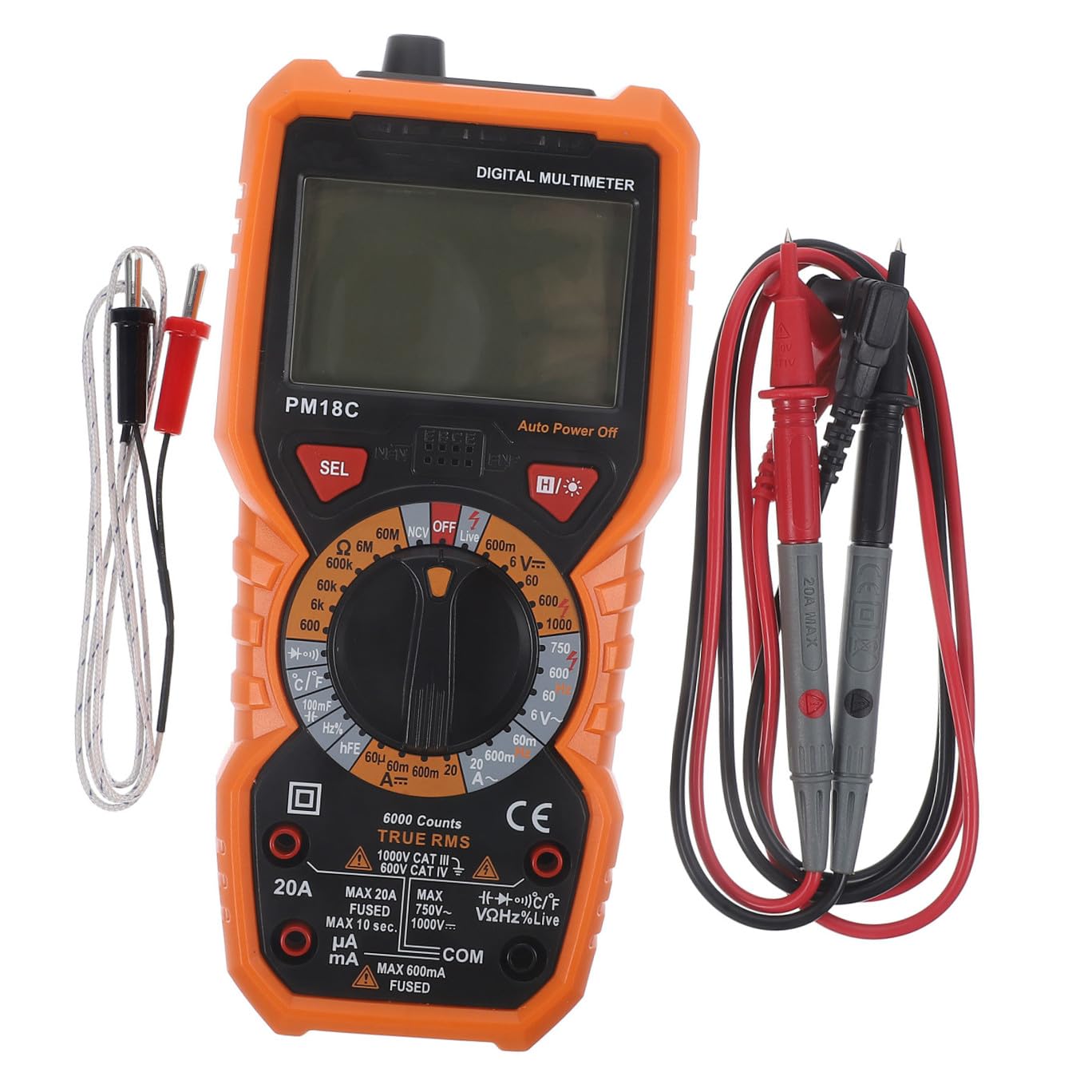 Intelligentes Digitales Multimeter mit Automatischer Bereichswahl