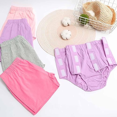 Miniatura 5 de Paquete de 3 unidades de ropa interior poscirugía, ropa interior adaptativa, ropa interior para incontinencia, calzoncillos reutilizables adhesivos,