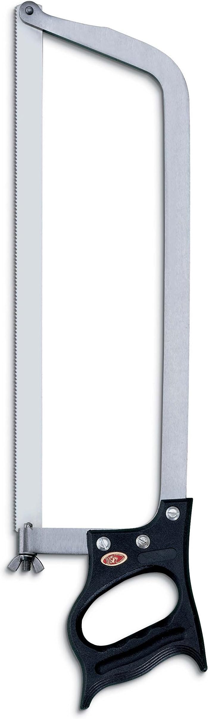 AUSONIA - 58066 Profi Stainless Steel Butcher Meat Saw Frozen Meat Food Saw with Blade 50 Cm