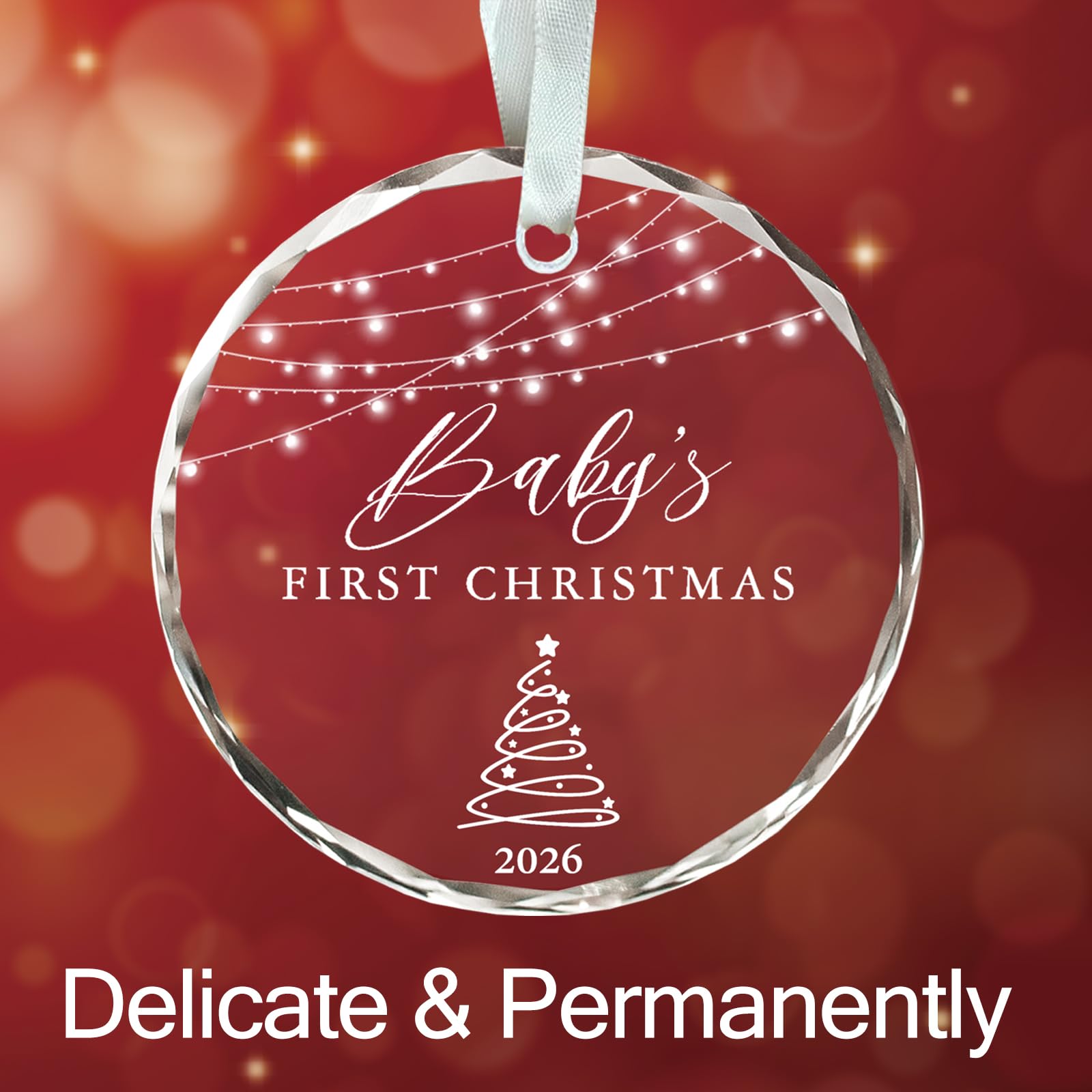 Amazon｜Baby First Christmas オーナメント 2024、My First Christmas