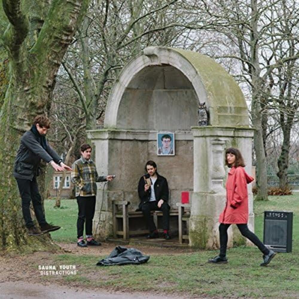 Sauna Youth : Distractions Vinyl 12"" Album Rock/Pop|Punk/New Wave Genre