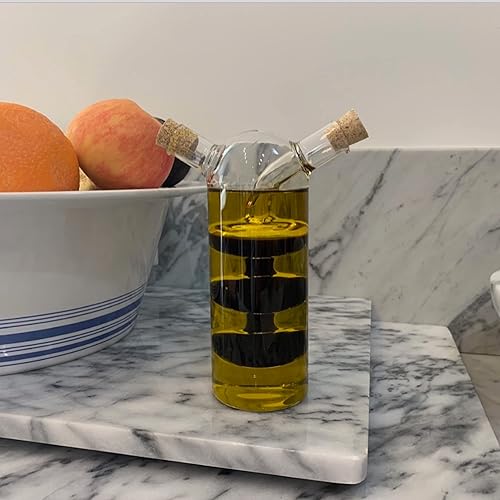 Miniatura 6 de Fox Run 7053 Run Bubble Design - Botella de aceite y vinagre, burbujas, transparente