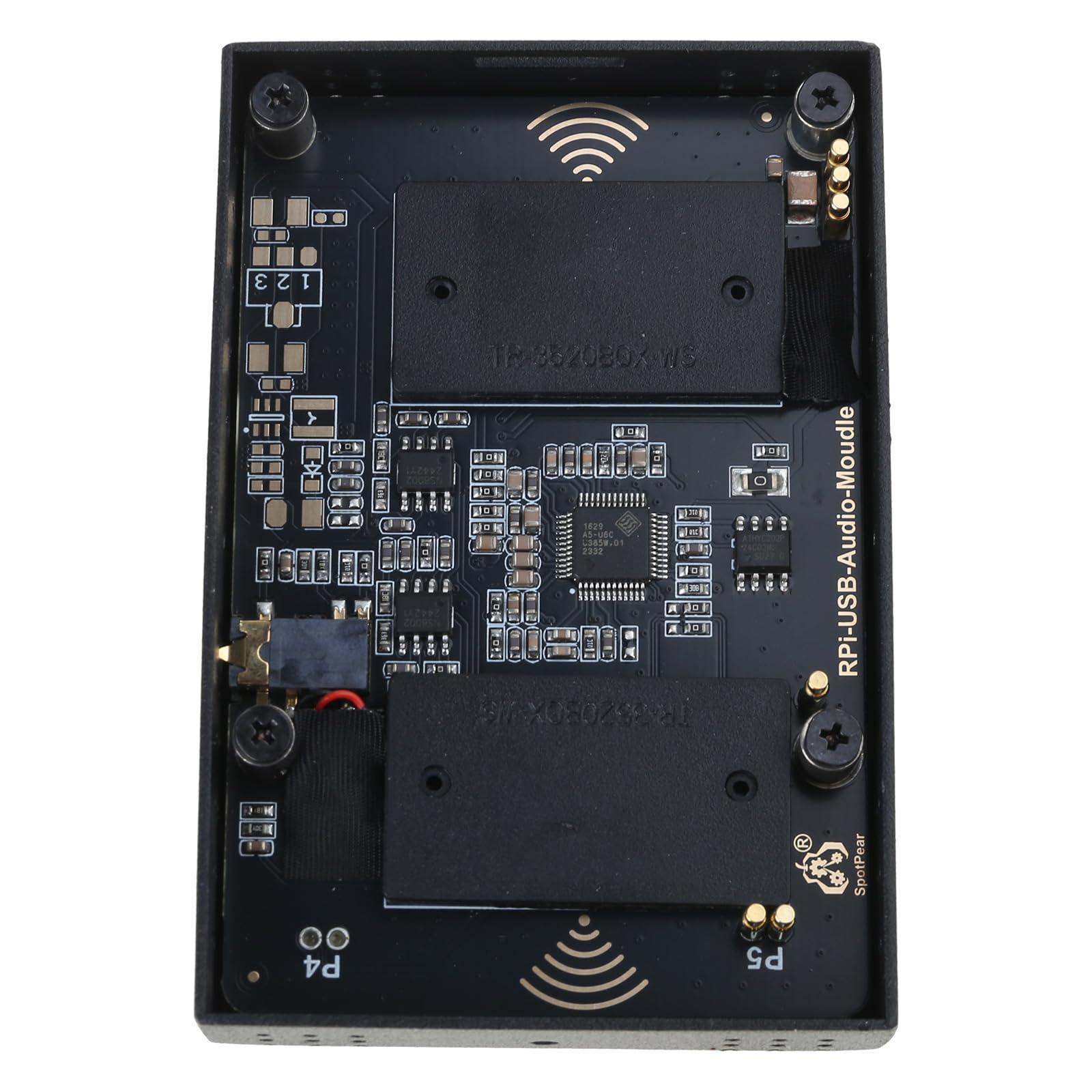 Tarjeta de Sonido USB actualizada para RPi, For PI5 with Shell