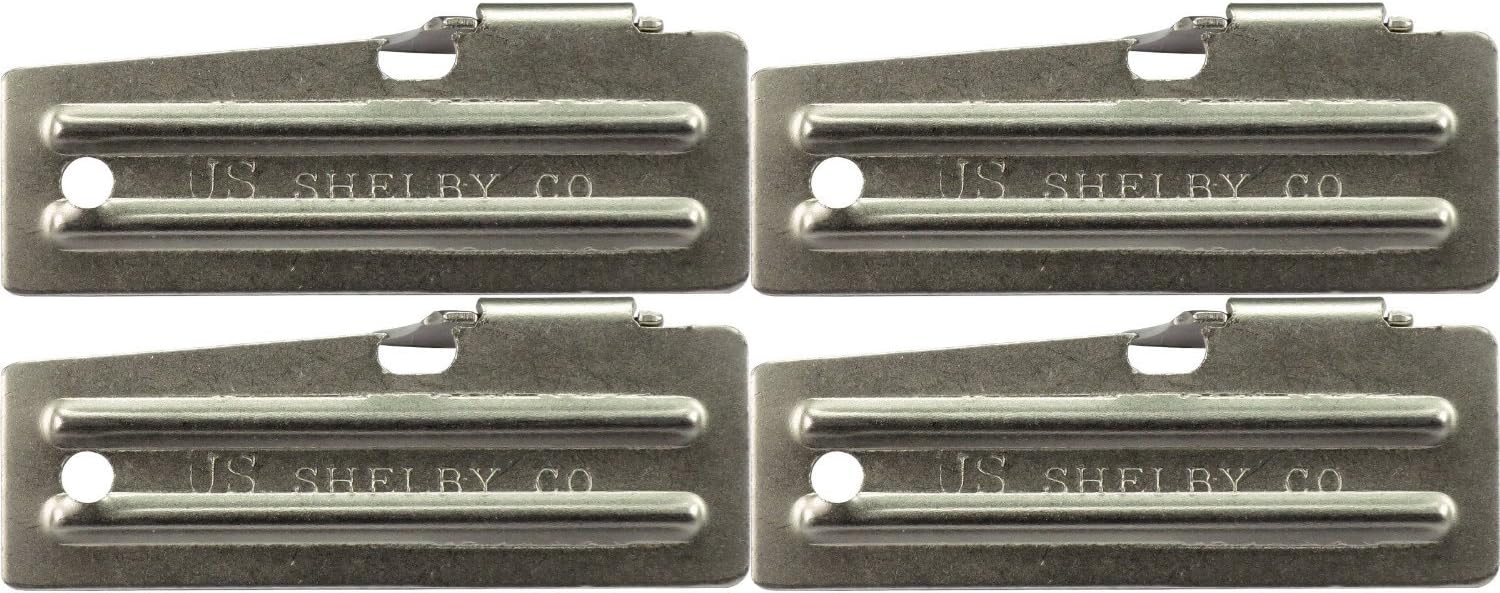 P 51 Military Style Survival Kit Can Opener by US Shelby Co Pack of 4
