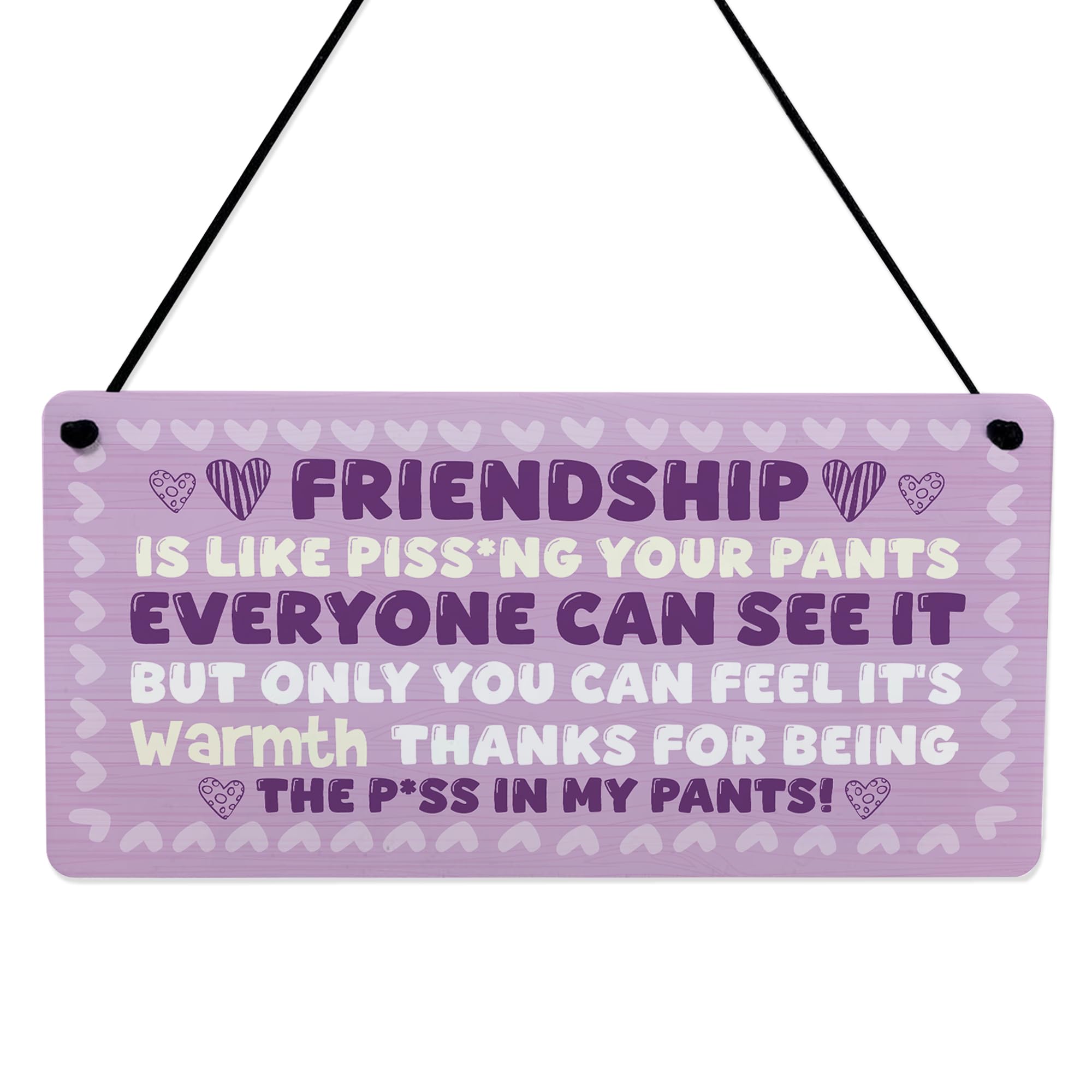Red Ocean Best Friend Christmas Birthday Gifts, Friendship Gifts for Women, Friendship Plaques, Birthday Christmas Presents for Women Friends, Female, Sister