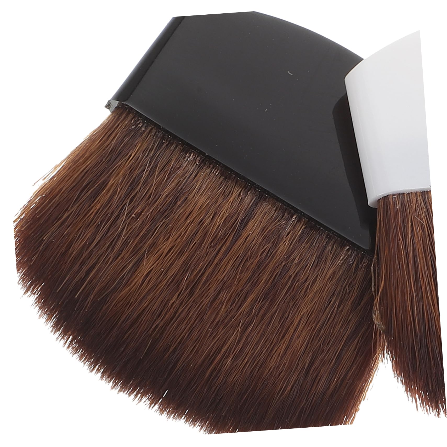 Pennelli per Trucco Professionali Viso Set da 2 Pezzi Portatili Pennello per Fondotinta e Pennello per Fard, Accessori di Bellezza Impugnatura Liscia per Trucco Personalizzato