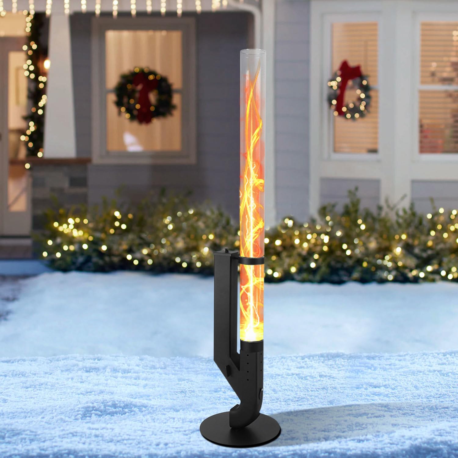 Light Of Mine Lot De 12 Mèches De Rechange Tiki En Fibre De Verre : 1,3 Cm De Longueur : 25 Cm, Longue Durée De Vie - Parfait Pour Les Torches Tiki En Plein Air, Bouteilles De Vin, Lanternes