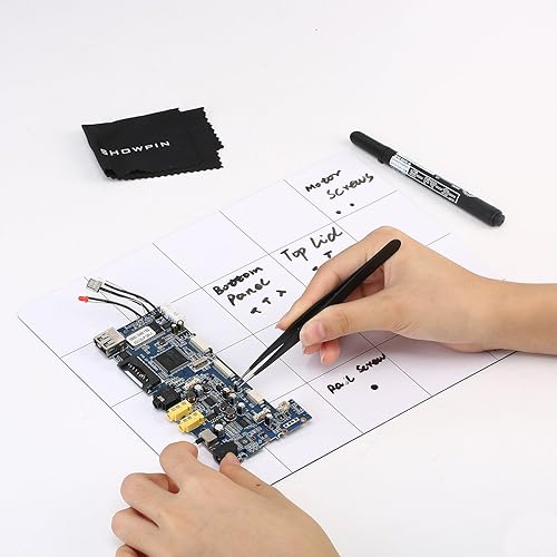 Miniatura 7 de Juego de destornilladores de precisión y almohadilla magnética kit de herramientas de reparación de computadora con almohadilla magnética de