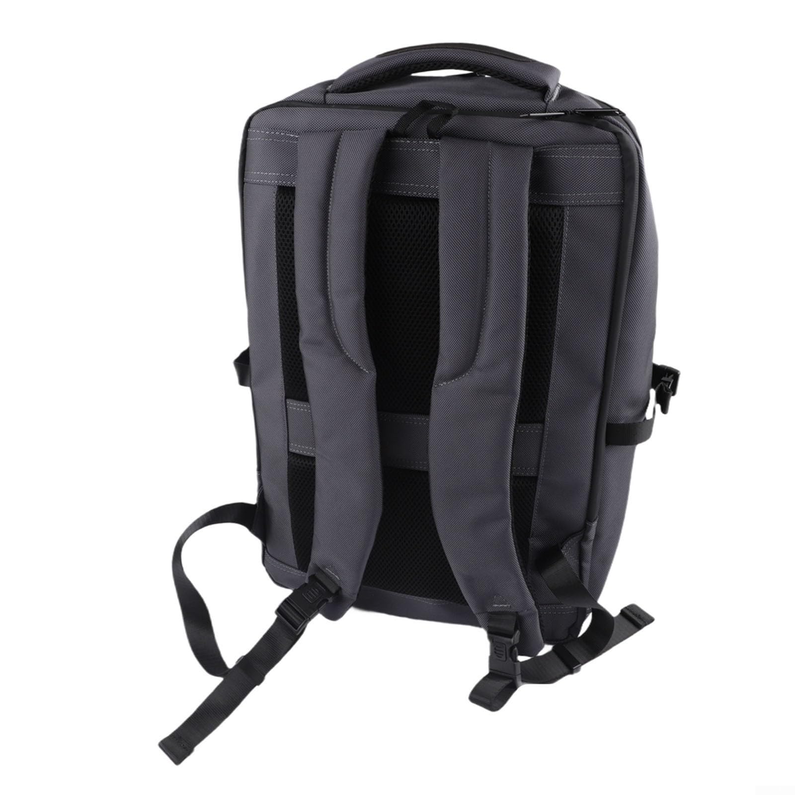 Mochila solar de 30 W con paneles integrados dobles y compartimento principal de 35 L para uso al aire libre, incluyendo senderismo, camping, montañismo y viajes