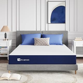 Avenco Matratzen 150x190,Gel Gedächtnisschaum Matratze, Comfort High Elastic Memory Foam Matratze, Mittelfeste Hybridschaum-Matratze für kühlen Schlaf,Öko-Tex Zertifiziert,14cm