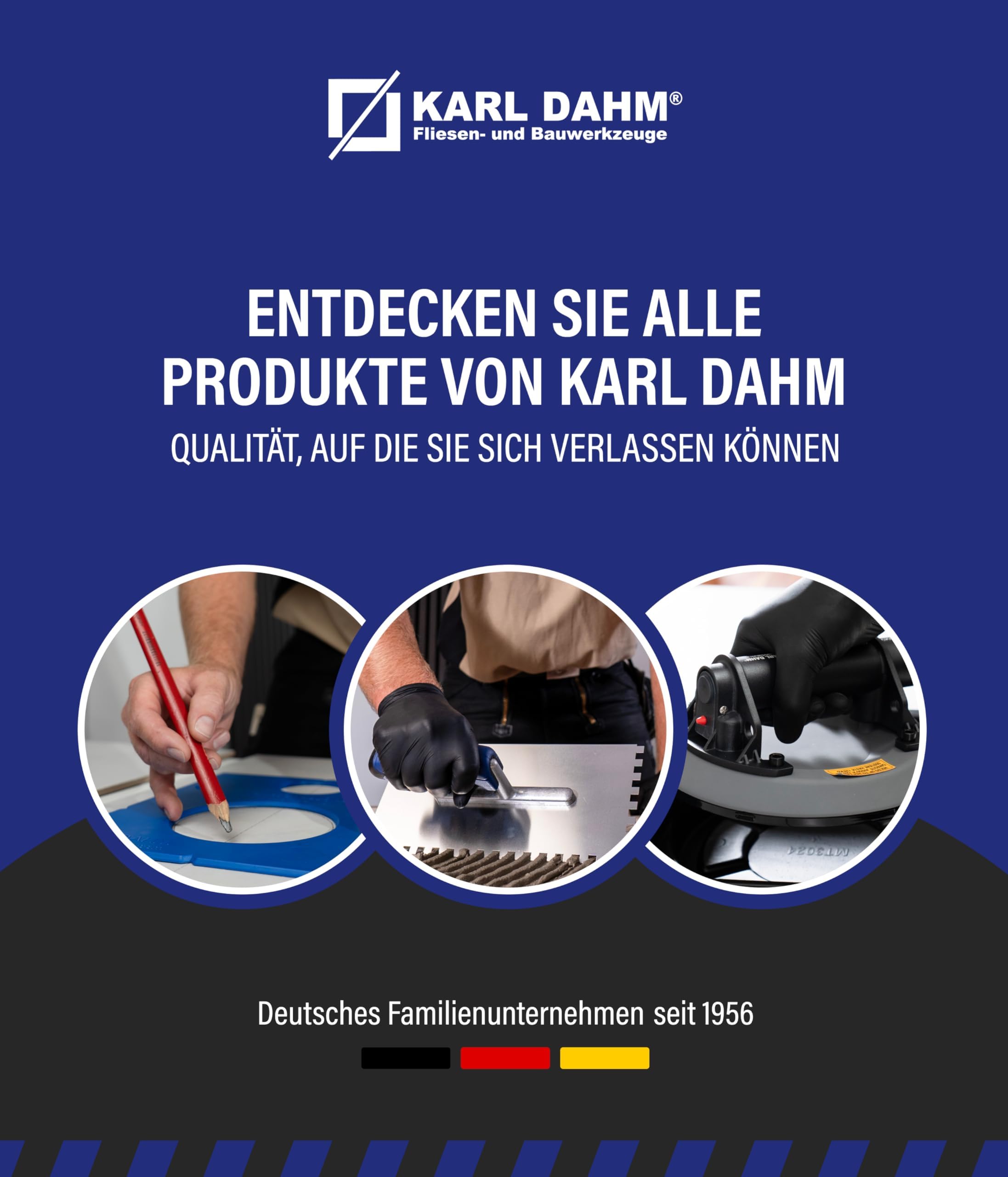 Karl Dahm Fliesenradierer Schmutzentferner für Fliesen Fugen Naturstein Sanitärkeramik 11255