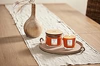 Vista 31 de Vela aromática con mecha de madera natural