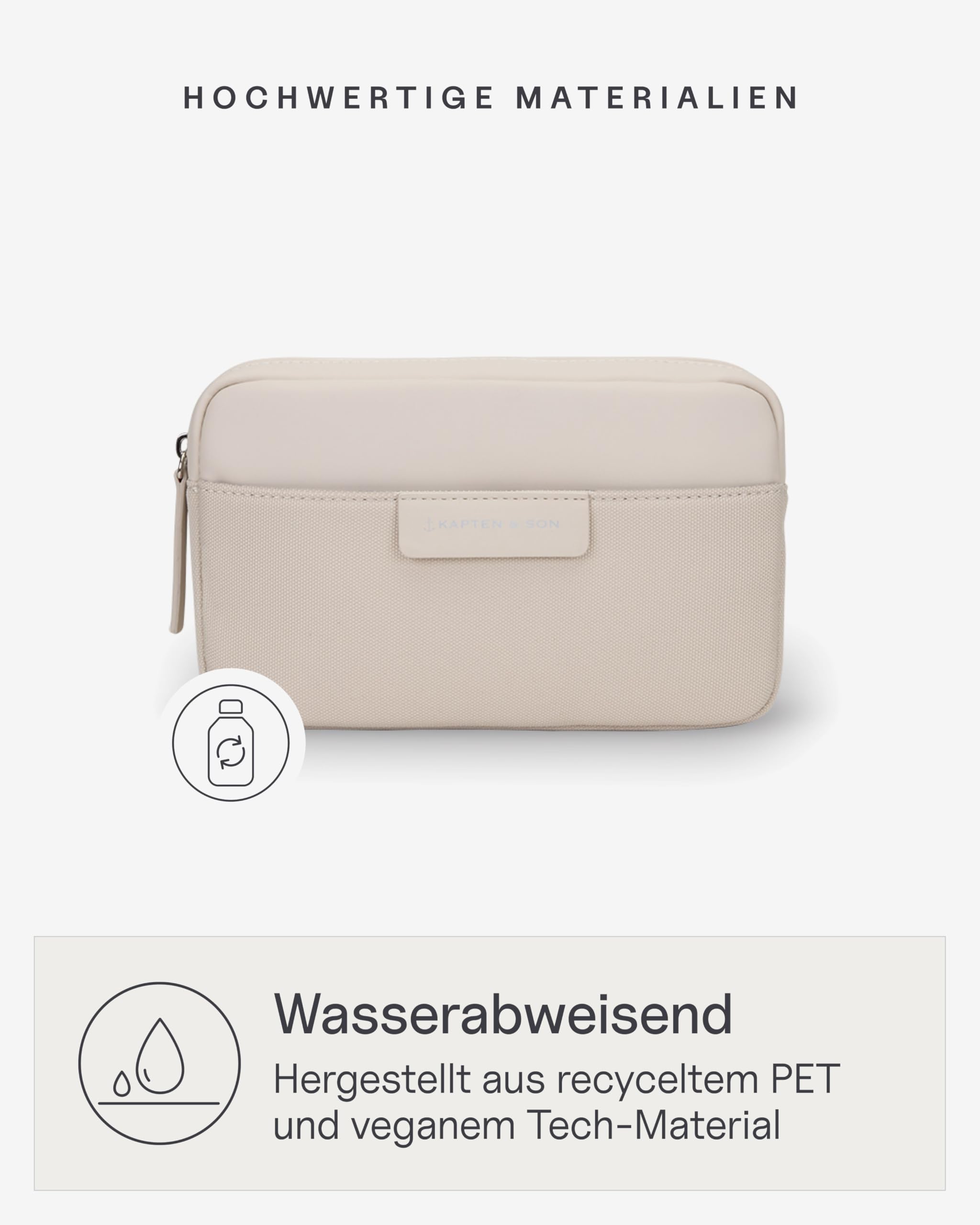 Kapten & Son Bauchtasche Bergen Crossbody 1,5 L | Bauchtasche Damen & Herren | Handtasche | Umhängetasche klein | ideal für Reisen, Alltag, City
